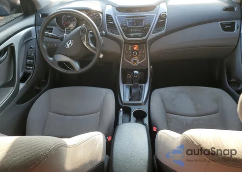 2016 Hyundai Elantra Se из США, поврежденный, VIN KMHDH4AE4GU636091